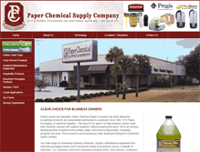 Tablet Screenshot of paperchemicalsupply.com